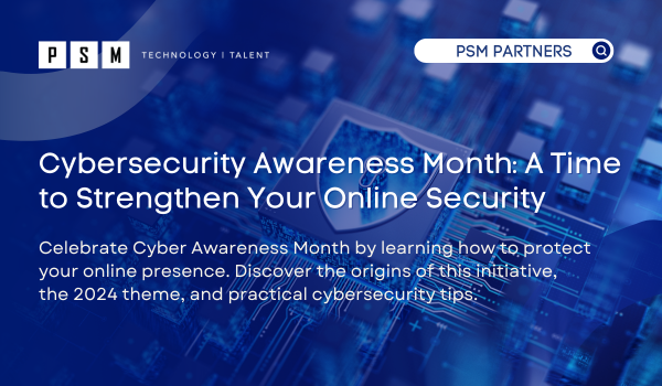 Cybersecurity Awareness Month: A Time to Strengthen Your Online Security