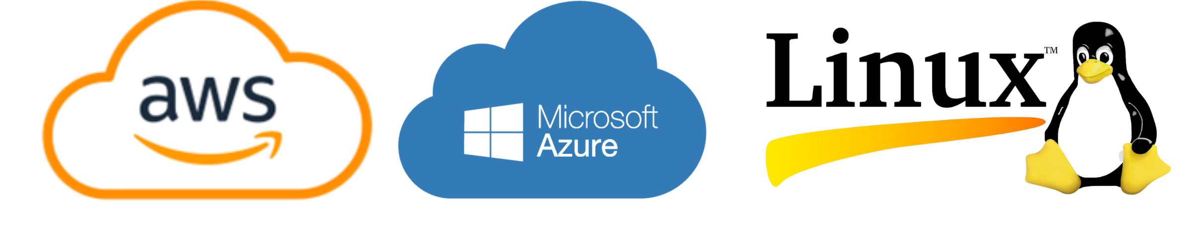 AWS, Microsoft Azure, Linux